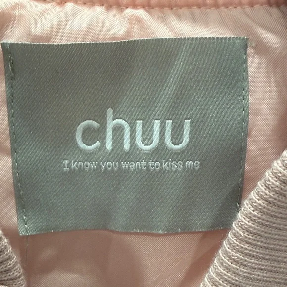 Pink Bomber Jacket for Women - Picture 2 of 4